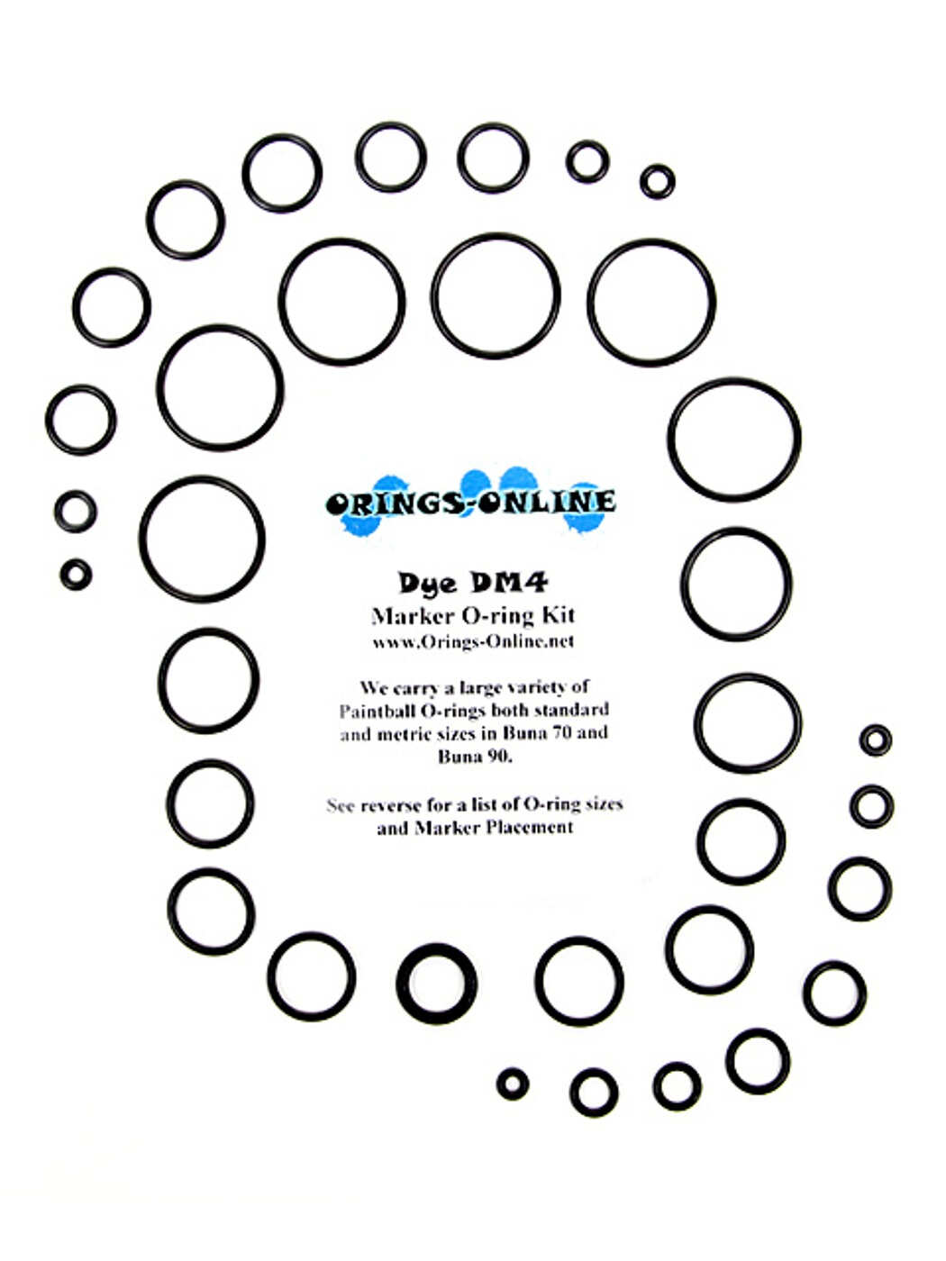 DYE - DM4 Marker O-ring Kit